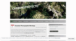 Desktop Screenshot of carbonoproyecto.net